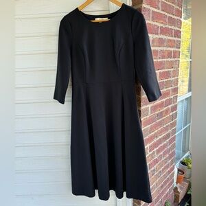 LNC Boden Irene Ponte Little Black Dress Size 8L 👠